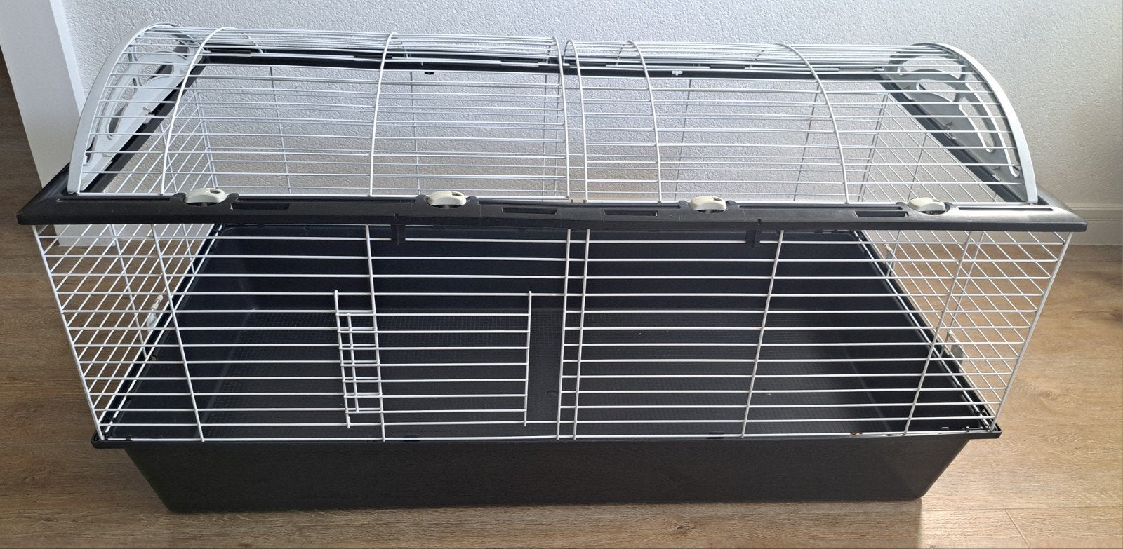 Caviakooi Ferplast 120 met houten hok, Kooi, Cavia, Ophalen, Minder dan 60 cm