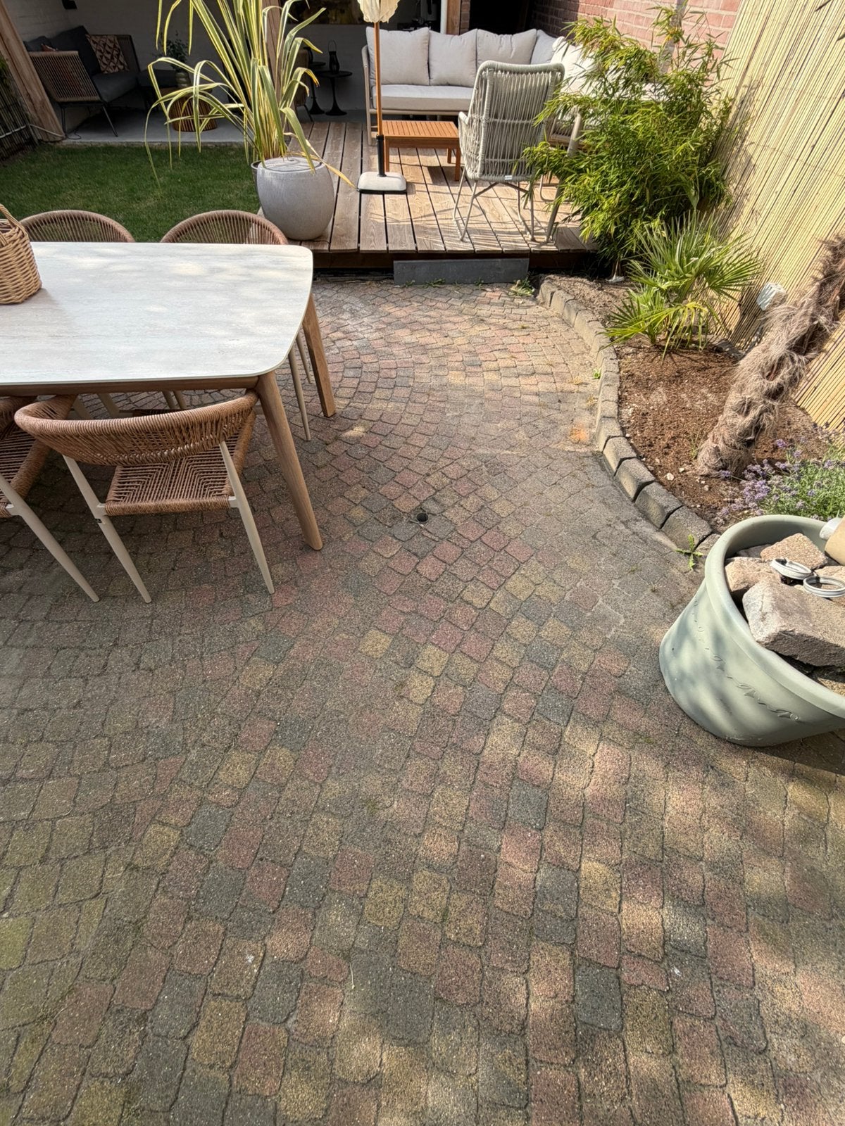 Gratis sierbestrating / klinkers 22 m² – Zelf uithalen, Tuin en Terras, Tegels en Klinkers, Ophalen of Verzenden, Zo goed als nieuw