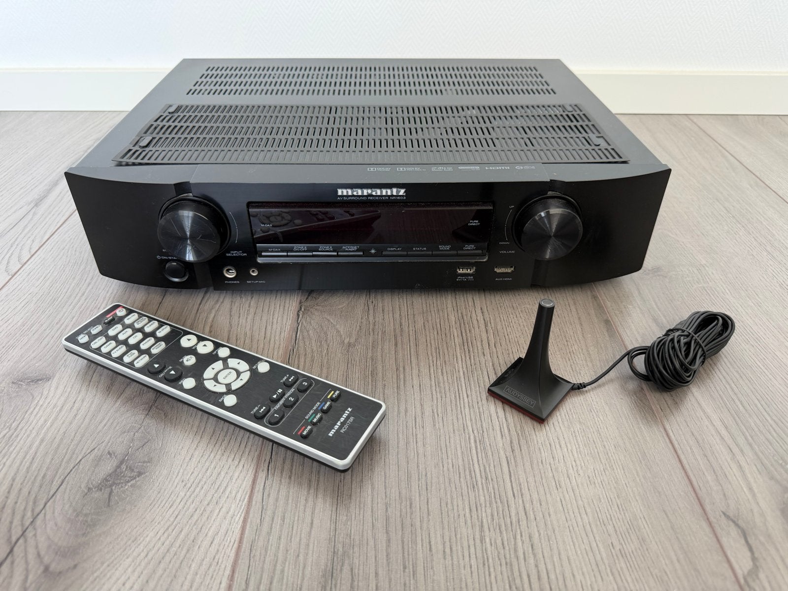 Marantz NR1603 AV Receiver, Marantz, Ophalen of Verzenden, Zo goed als nieuw, 120 watt of meer