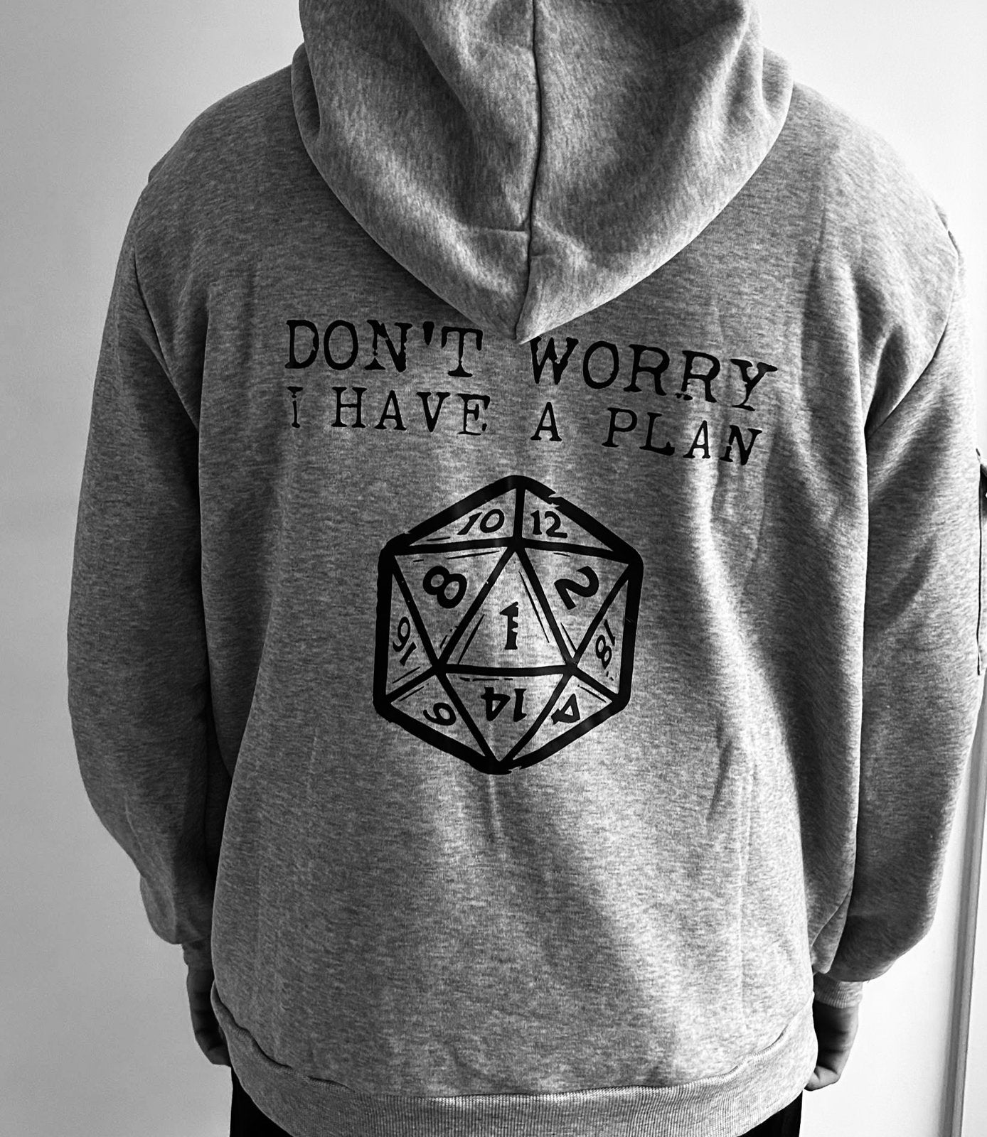DND hoodie / Don’t worry I have a plan / Maat XL, Ophalen of Verzenden, Zo goed als nieuw