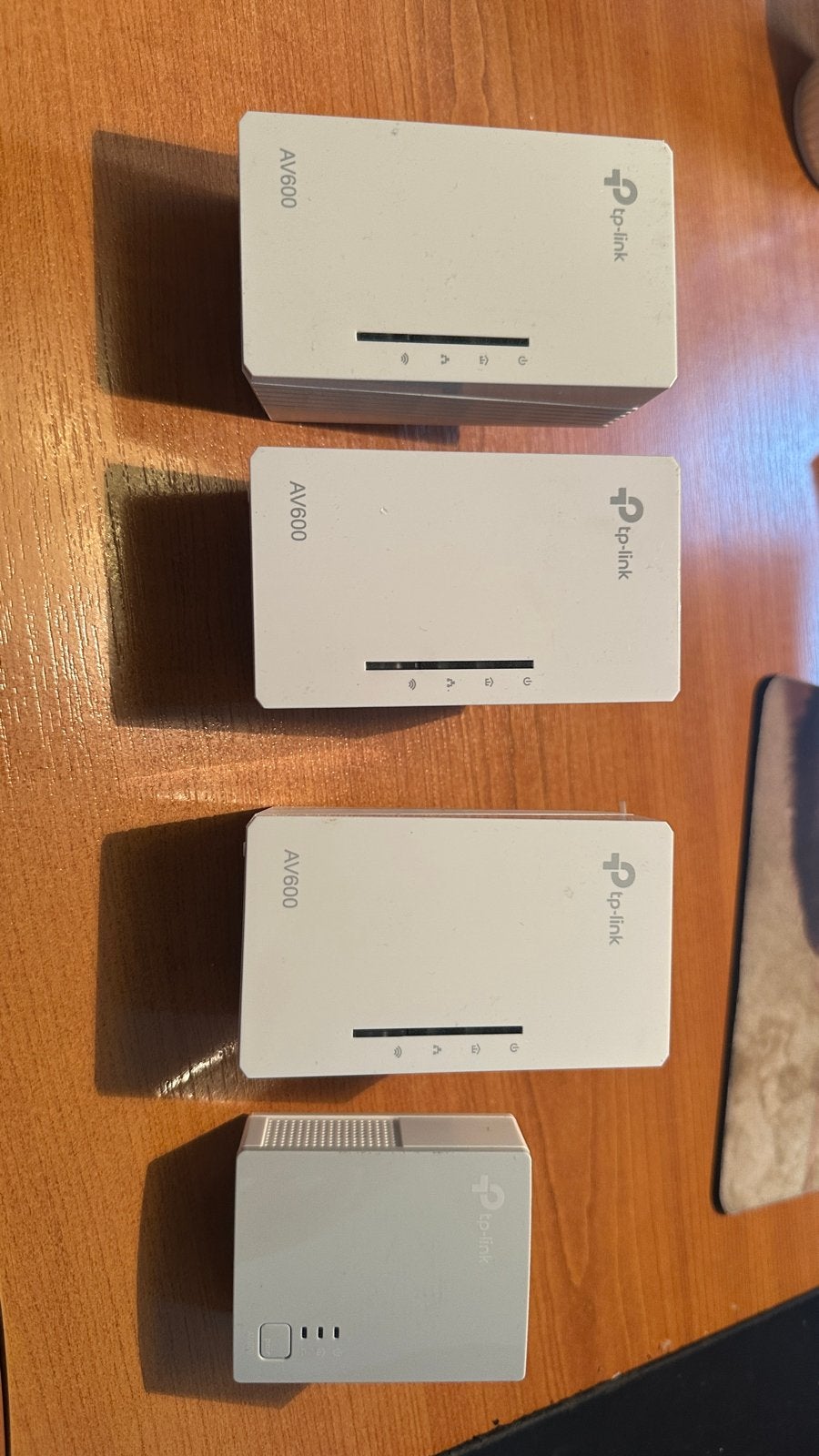 TP-Link Powerline Adapters AV600 - Set van 4, Ophalen of Verzenden, Gebruikt
