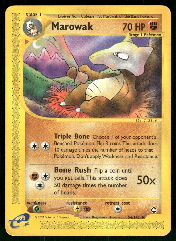 Marowak 54/147 - Aquapolis (NM), Verzenden, Gebruikt