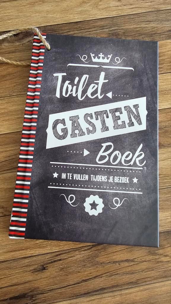 Toilet Gastenboek - Leuk cadeau, nooit gebruikt, Ophalen of Verzenden, Nieuw