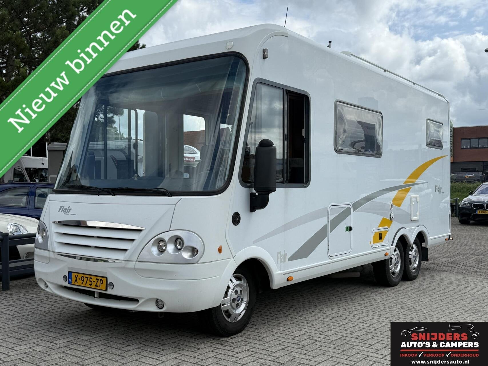 Niesmann+bischoff FLAIR 6700 TAI, Caravans en Kamperen, Integraal, Airconditioning, Niesmann+Bischoff, Bedrijf