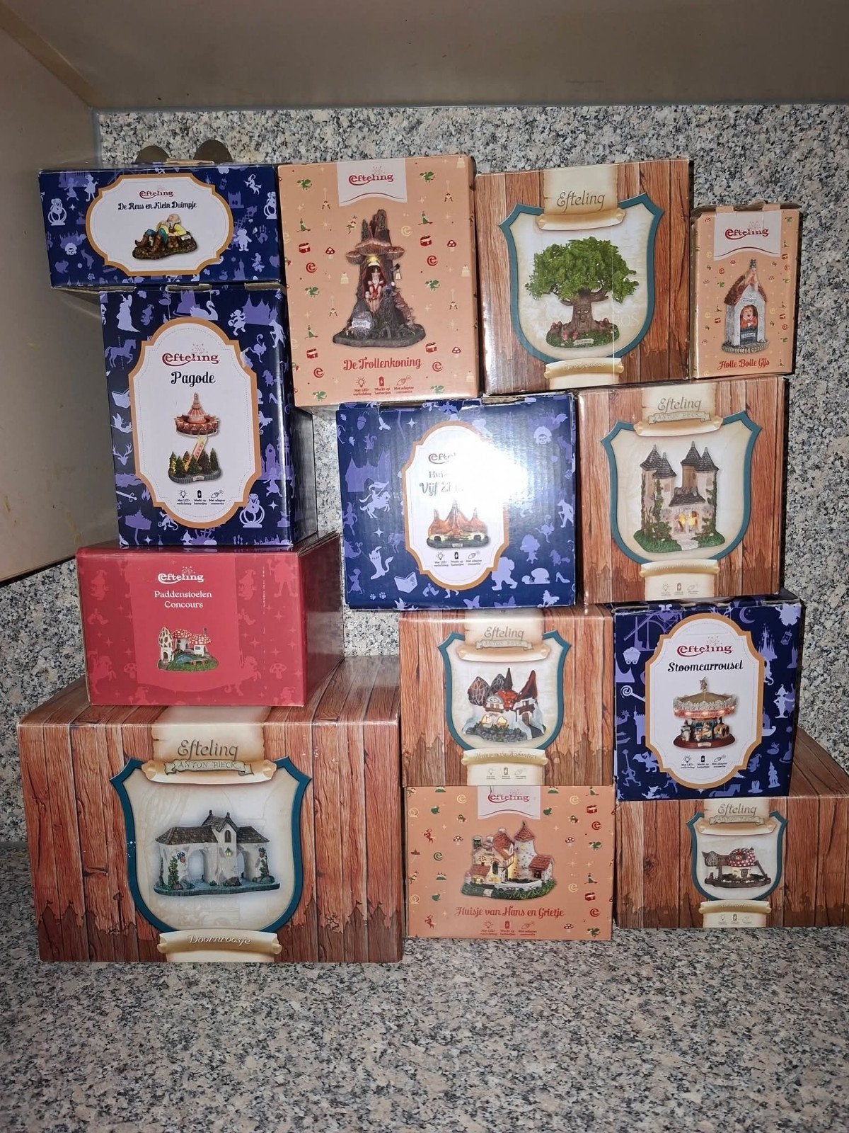 Mini Efteling collectie te koop, Ophalen of Verzenden, Gebruikt, Beeldje of Poppetje