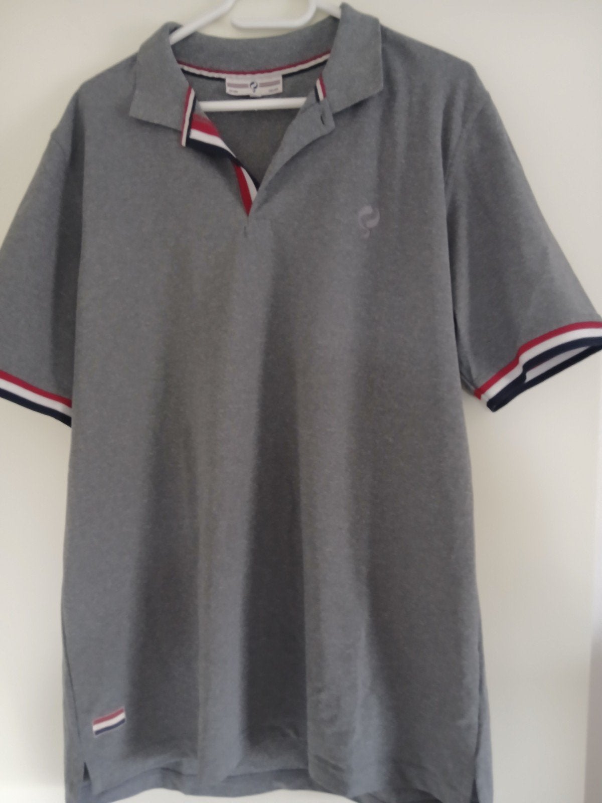 Grijze Quick polo maat 2xl, Ophalen of Verzenden, Zo goed als nieuw, Overige maten, Grijs