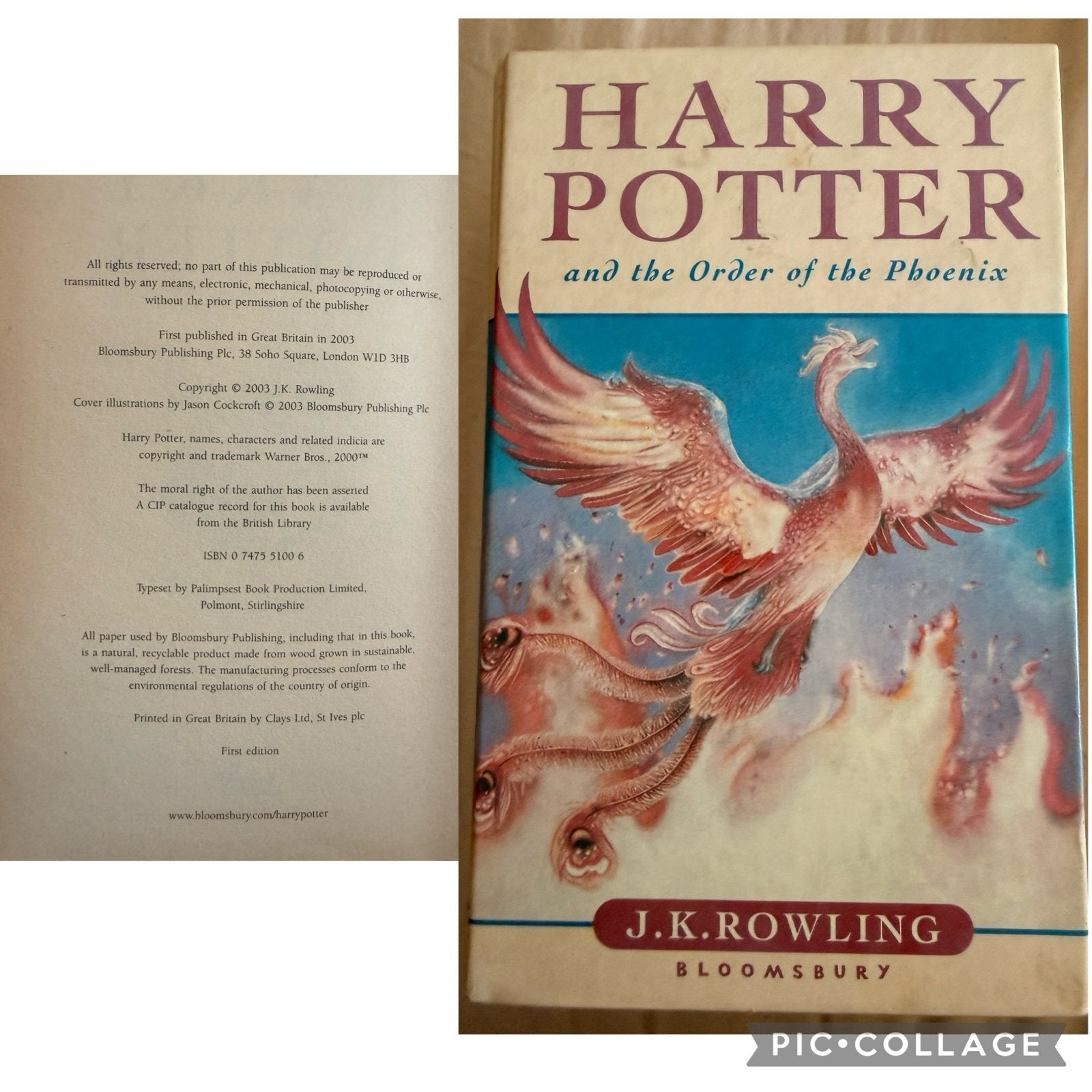 Harry Potter en de Orde van de Feniks - Eerste Editie, Boeken, Ophalen of Verzenden, Zo goed als nieuw