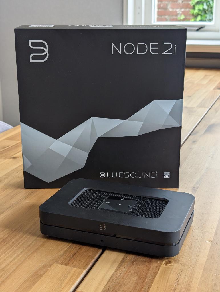 Bluesound NODE 2i - HiFi streamer, BluOS!, Ophalen of Verzenden, Zo goed als nieuw, USB 2, Zonder harde schijf