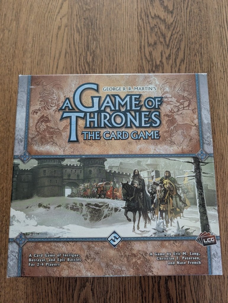 Game of thrones the cardgame, Drie of vier spelers, Ophalen of Verzenden, Gebruikt