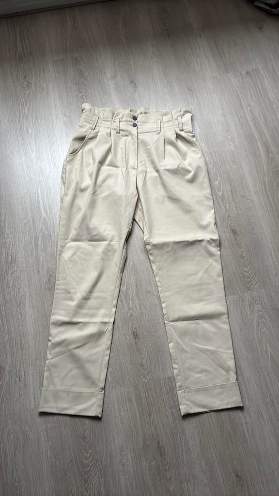 Mooie kaki broek, metk Elsewhere, maat 38, Kleding | Dames, Broeken en Pantalons, Maat 38/40 (M), Verzenden, Beige, Zo goed als nieuw