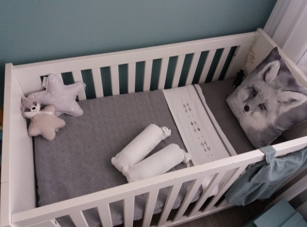 Babykamer (ledikant, kast, commode, wandplank), Ophalen, Gebruikt, Jongetje of Meisje