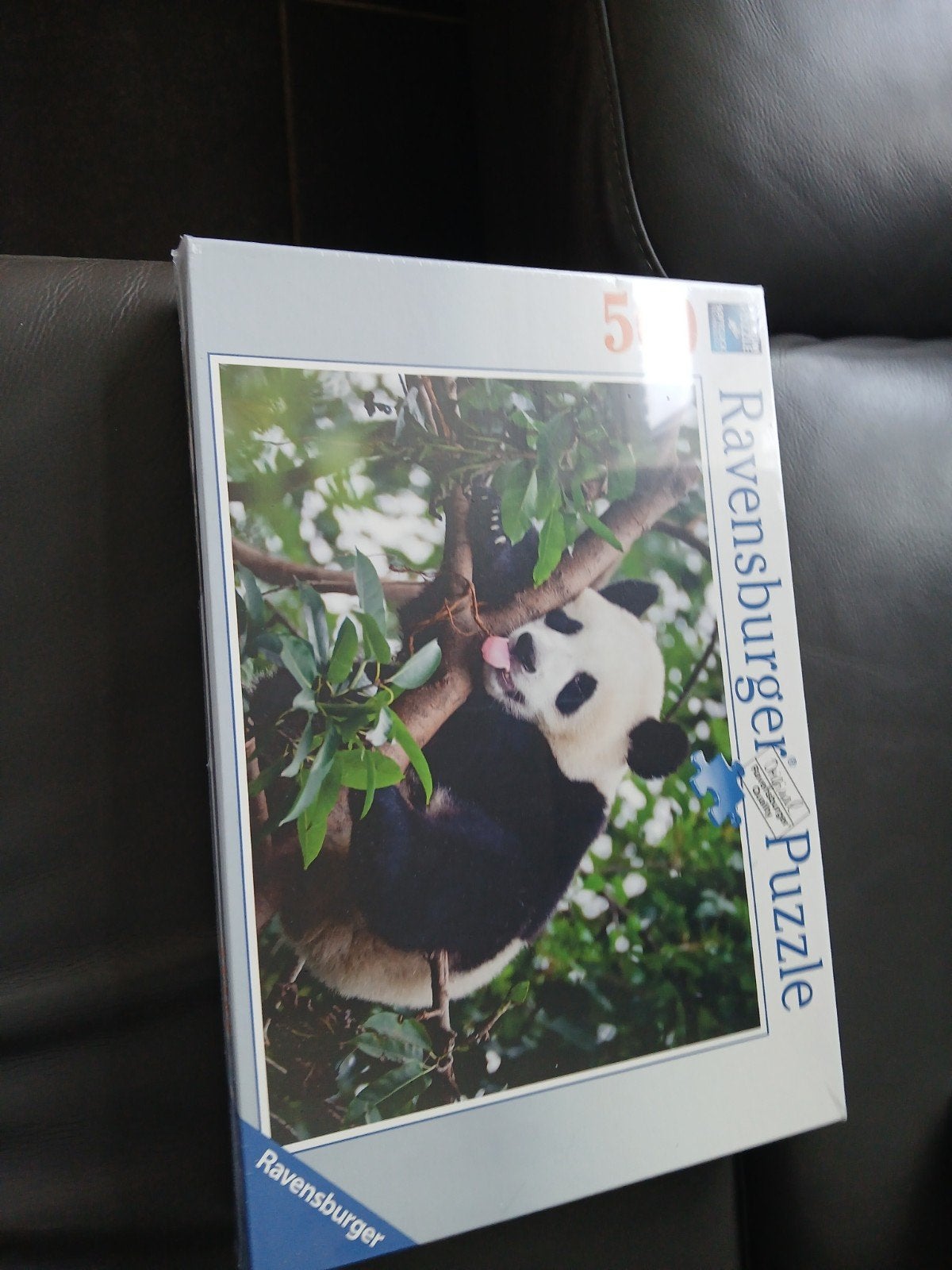 Panda puzzel 500 stukjes, Ophalen of Verzenden, 500 t/m 1500 stukjes, Nieuw, Legpuzzel