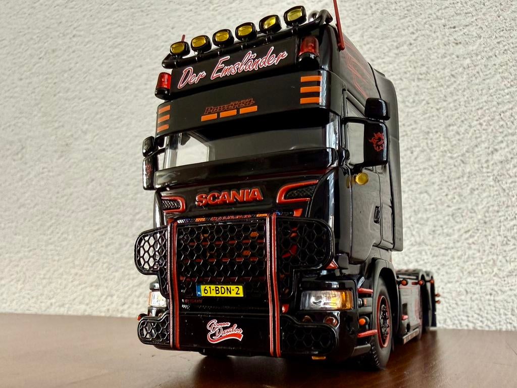 Tekno:Schülze:der Emsländer,Schuelze /Emslaender-Scania R:, Ophalen of Verzenden, Nieuw, Bus of Vrachtwagen, Tekno