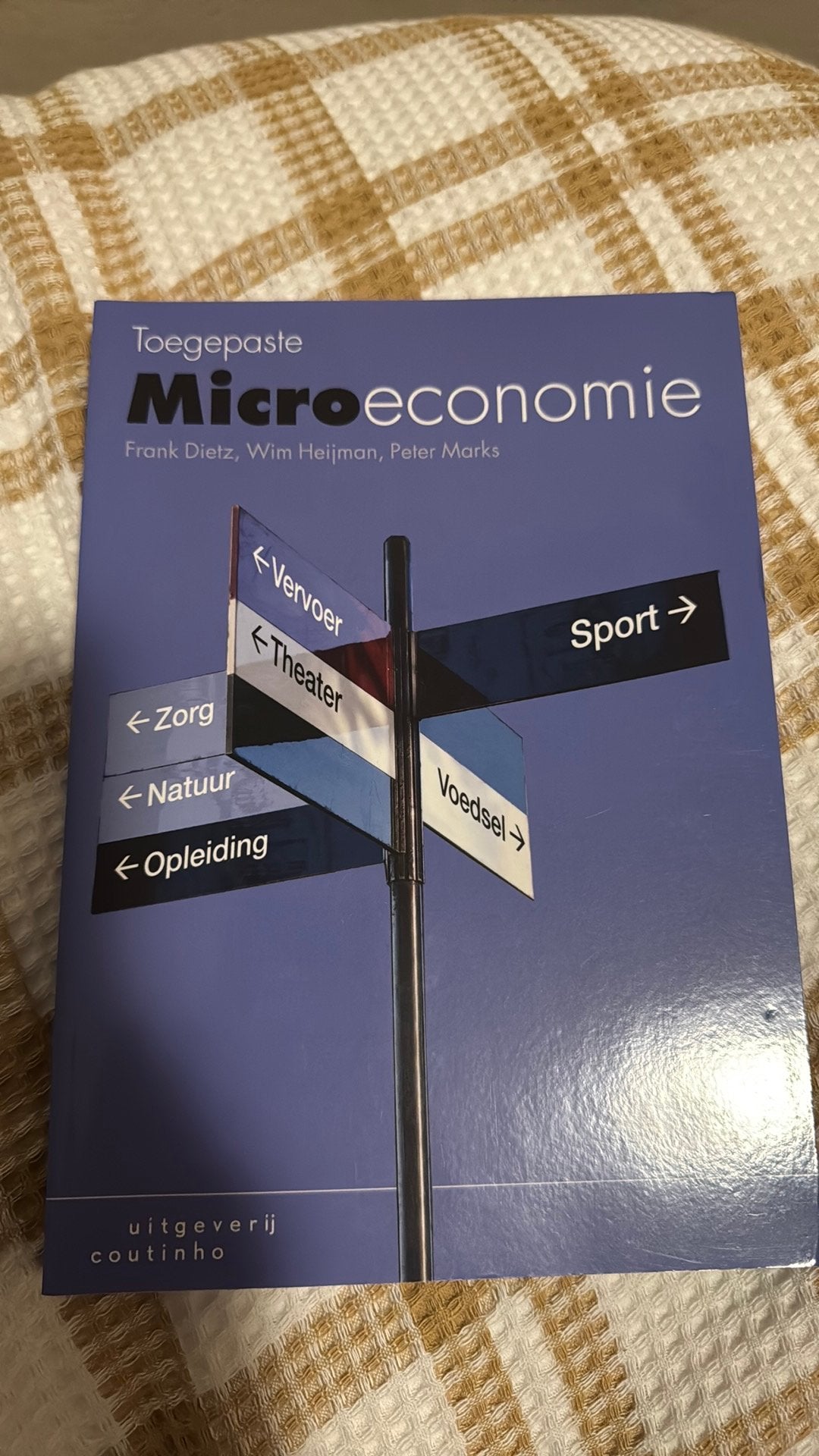 Peter Marks - Toegepaste micro-economie, Ophalen of Verzenden, Peter Marks; Frank Dietz; Wim Heijman, Management, Zo goed als nieuw