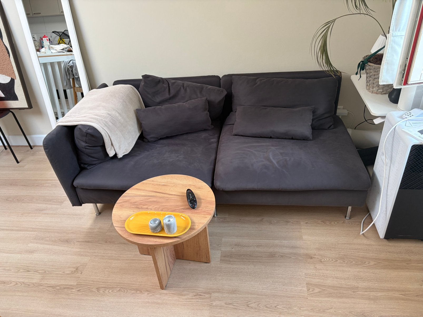 Ikea soderhamn zwart, Ophalen of Verzenden, Zo goed als nieuw