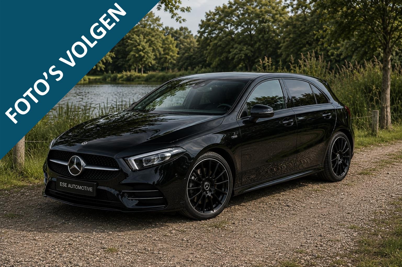 Mercedes-Benz A-klasse 250 e AMG Line | Burmester | Panorama, Auto's, Mercedes-Benz, Automatische klimaatregeling, Gebruikt, Euro 6