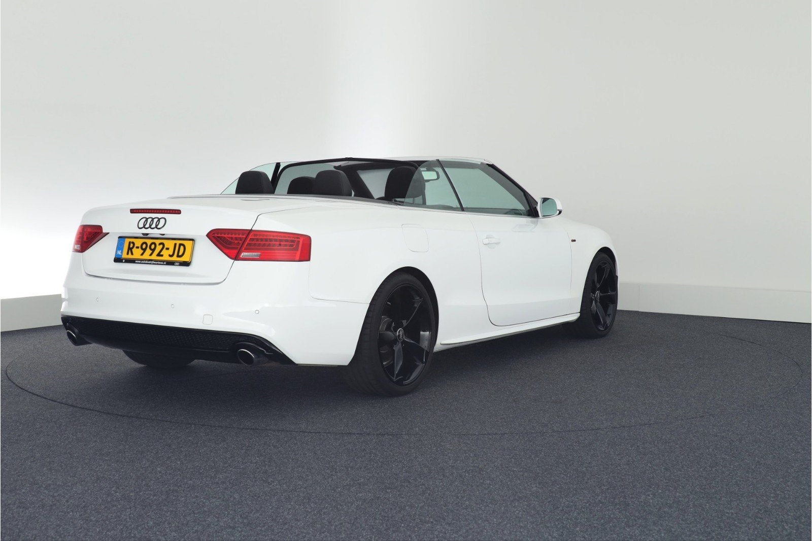 Audi A5 cabriolet 2013, Auto's, Automaat, Zwart, 4 cilinders, 4 stoelen