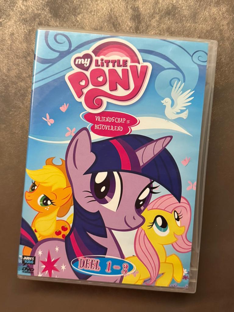 My Little Pony: Vriendschap is Betoverend - Deel 1-3 DVD, Avontuur, Gebruikt, Alle leeftijden, Ophalen of Verzenden