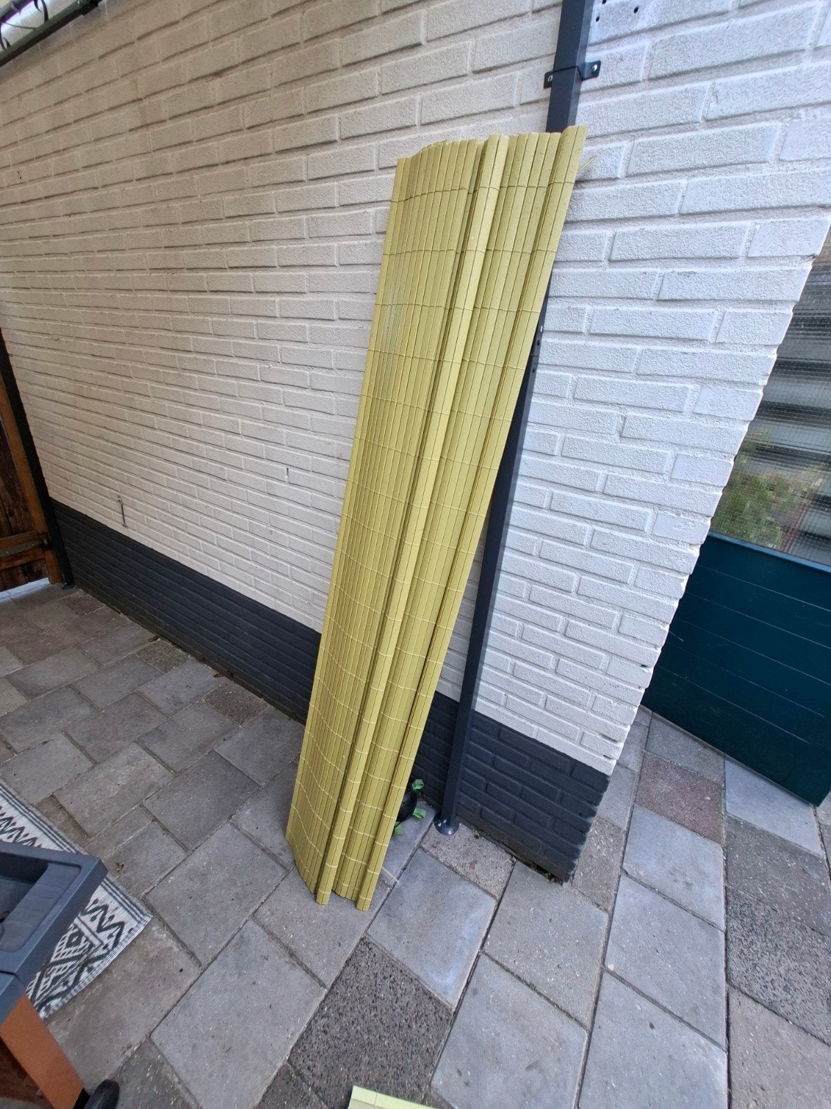 Tuinscherm pvc 10 meter x 1.90 meter, Tuin en Terras, Tuinschermen, Ophalen of Verzenden, Kunststof, 200 cm of meer, 150 tot 200 cm