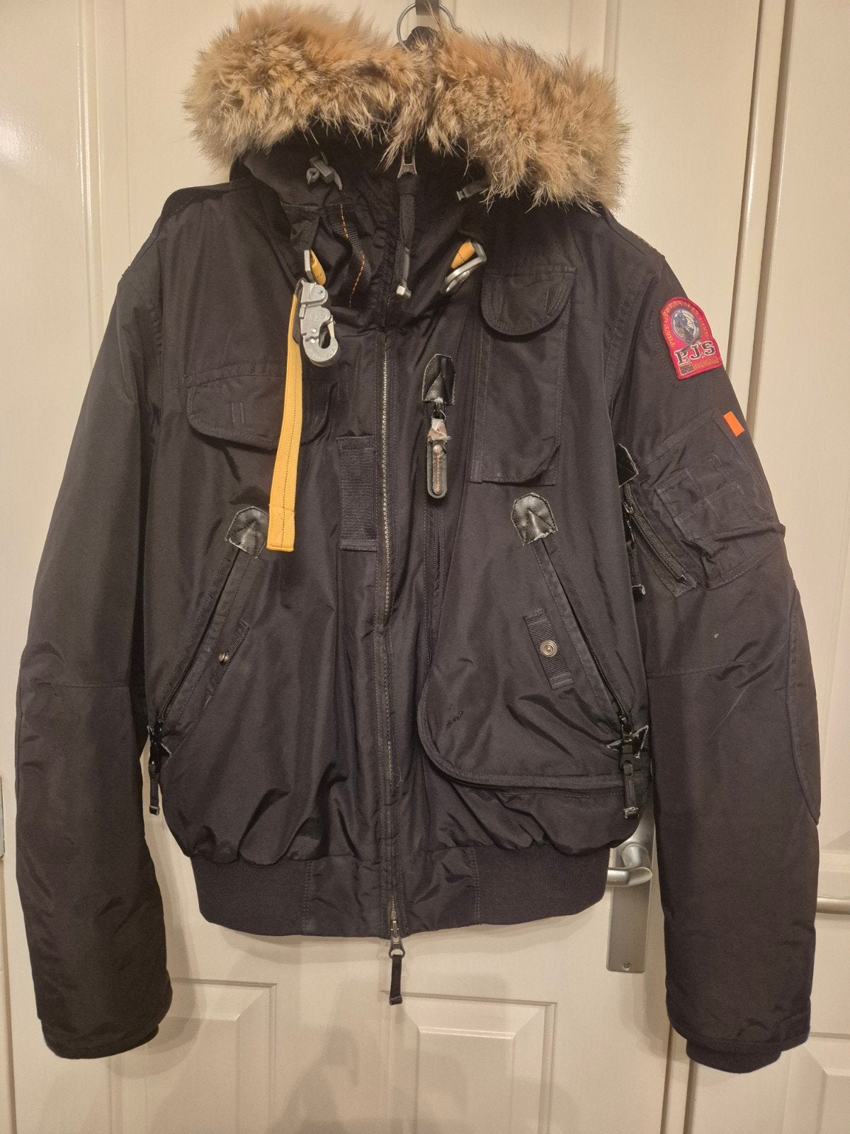 parajumpers gobi bomberjas medium, Kleding | Dames, Jassen | Winter, Ophalen of Verzenden, Zo goed als nieuw, Zwart