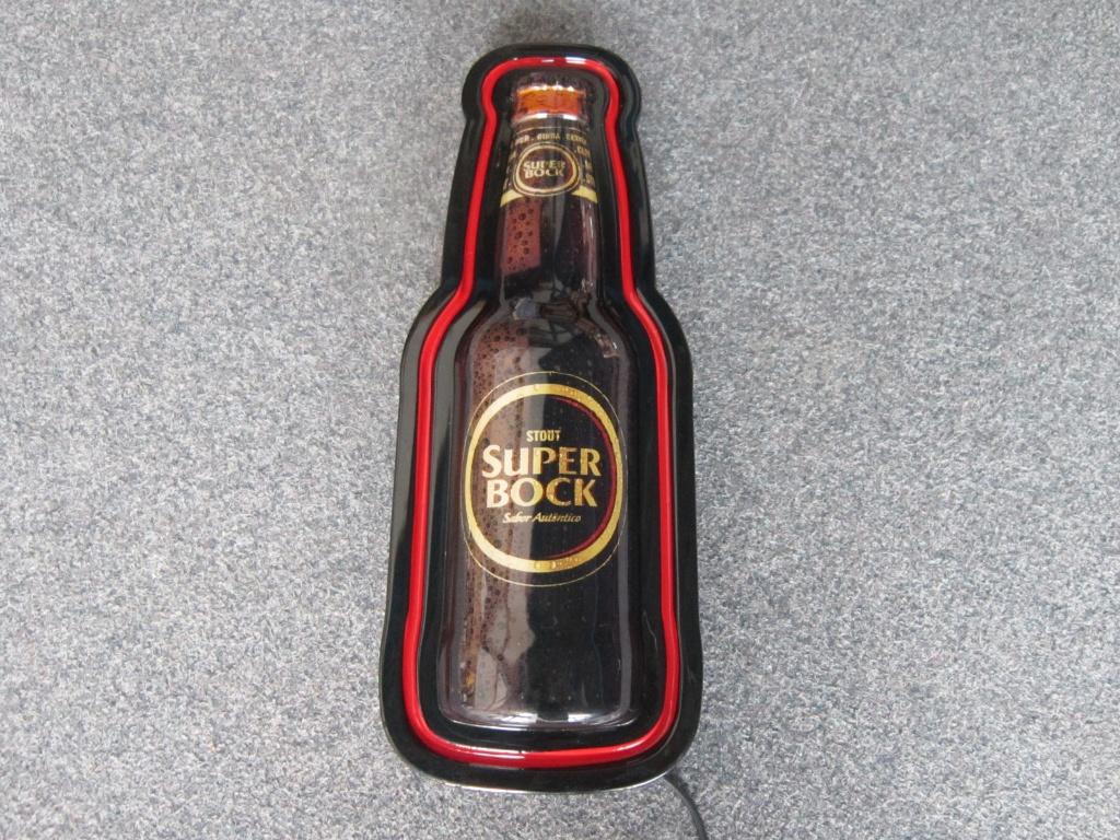 SUPER BOCK BIER LICHTRECLAME, Verzamelen, Ophalen, Zo goed als nieuw, Overige typen, Overige merken