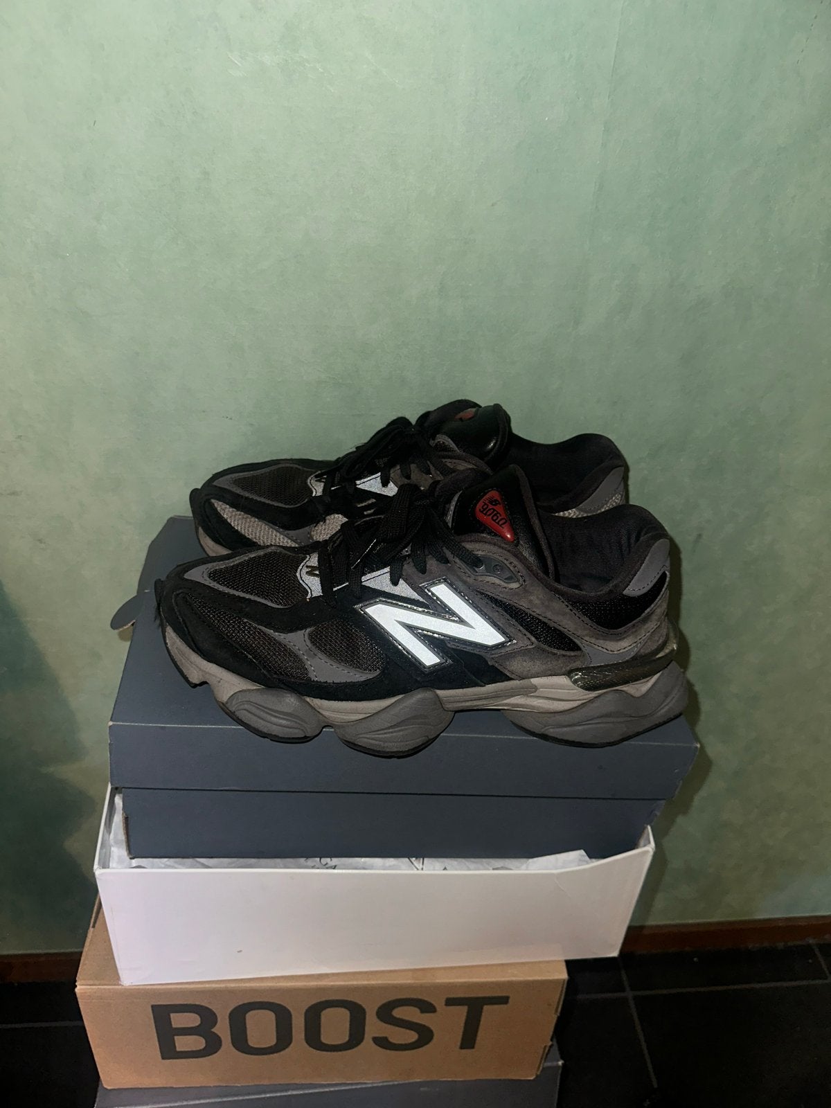 New Balance 9060 Sneakers Zwart/Grijs, Kleding | Heren, Schoenen, Ophalen, Zwart, Sneakers of Gympen, Gedragen