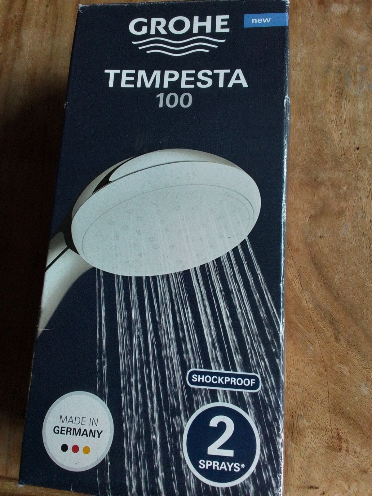 Grohe New Tempesta handdouche/douchekop met 2 straalsoorten, Ophalen of Verzenden, Nieuw, Overige typen