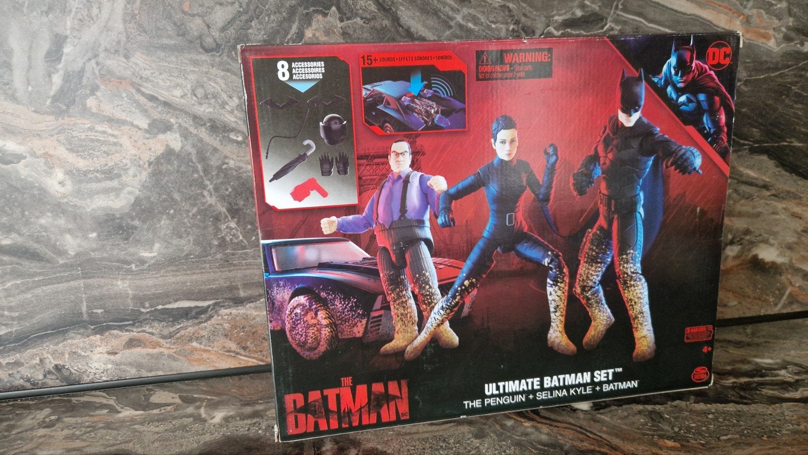 Nieuw Ultimate Batman Set: The Penguin, Selina Kyle & Batman, Spin Master, Nieuw, Ophalen of Verzenden, Customercare@spinmaster.com