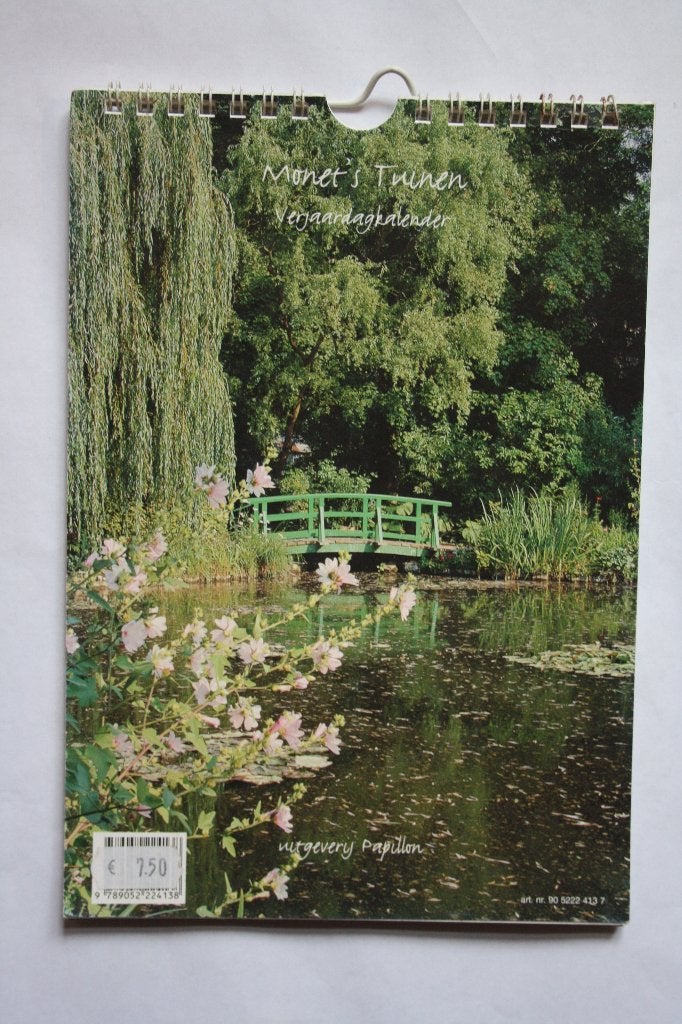 Monet's Tuinen Verjaardagskalender, Diversen, Kalenders, Ophalen of Verzenden, Jaarkalender, Nieuw