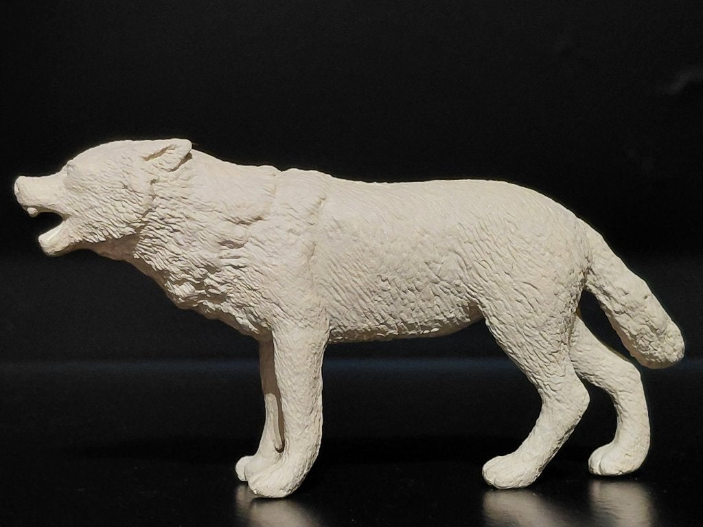 schleich wolf, Ophalen of Verzenden, Gebruikt, Wild dier, Beeldje of Figuurtje