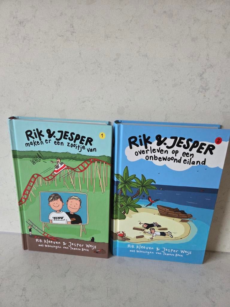 Rik & Jesper - Deel 1 + 2, Ophalen of Verzenden, Zo goed als nieuw