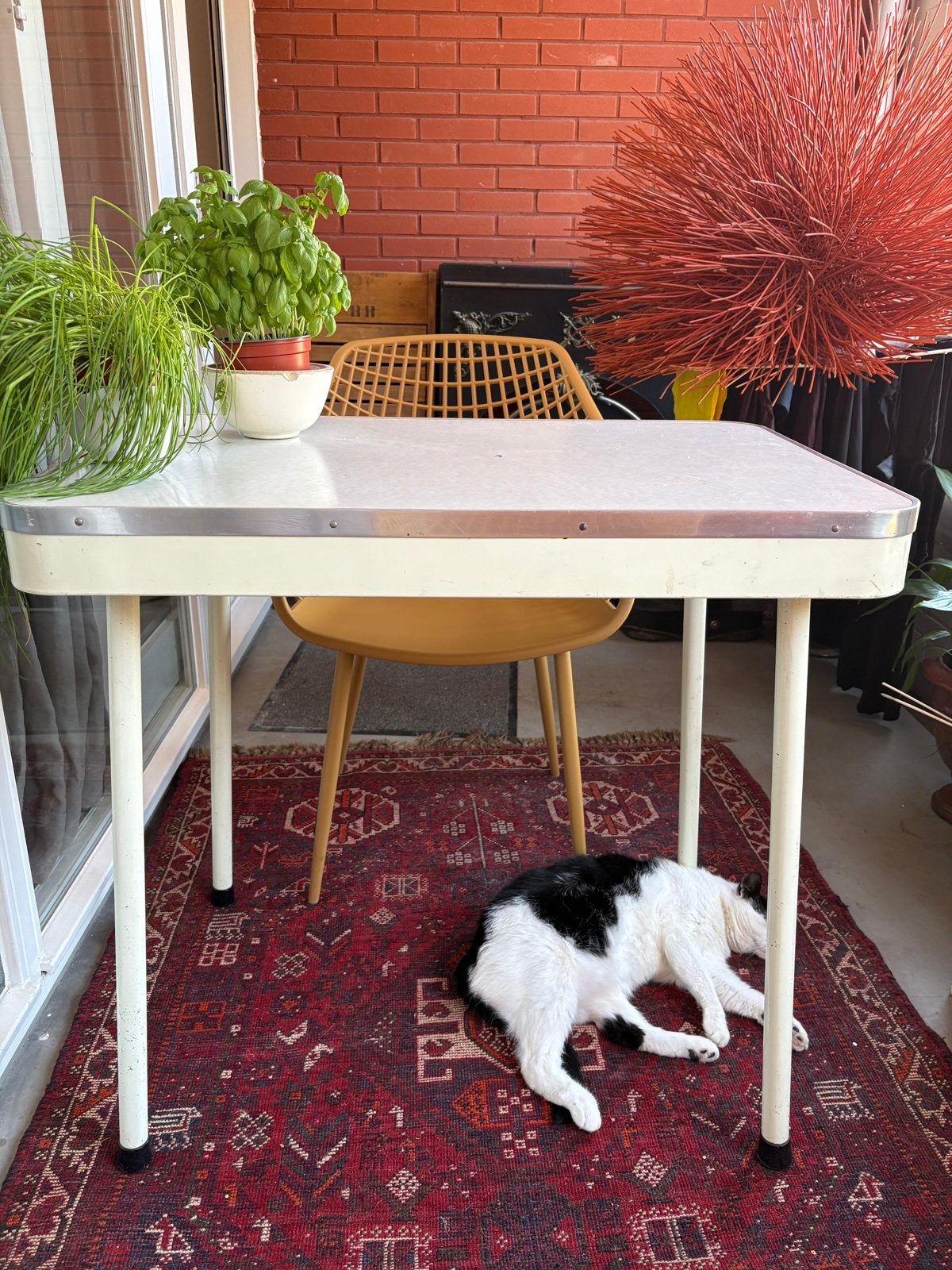 Vintage Brabantia tafel 56x81 cm, Ophalen