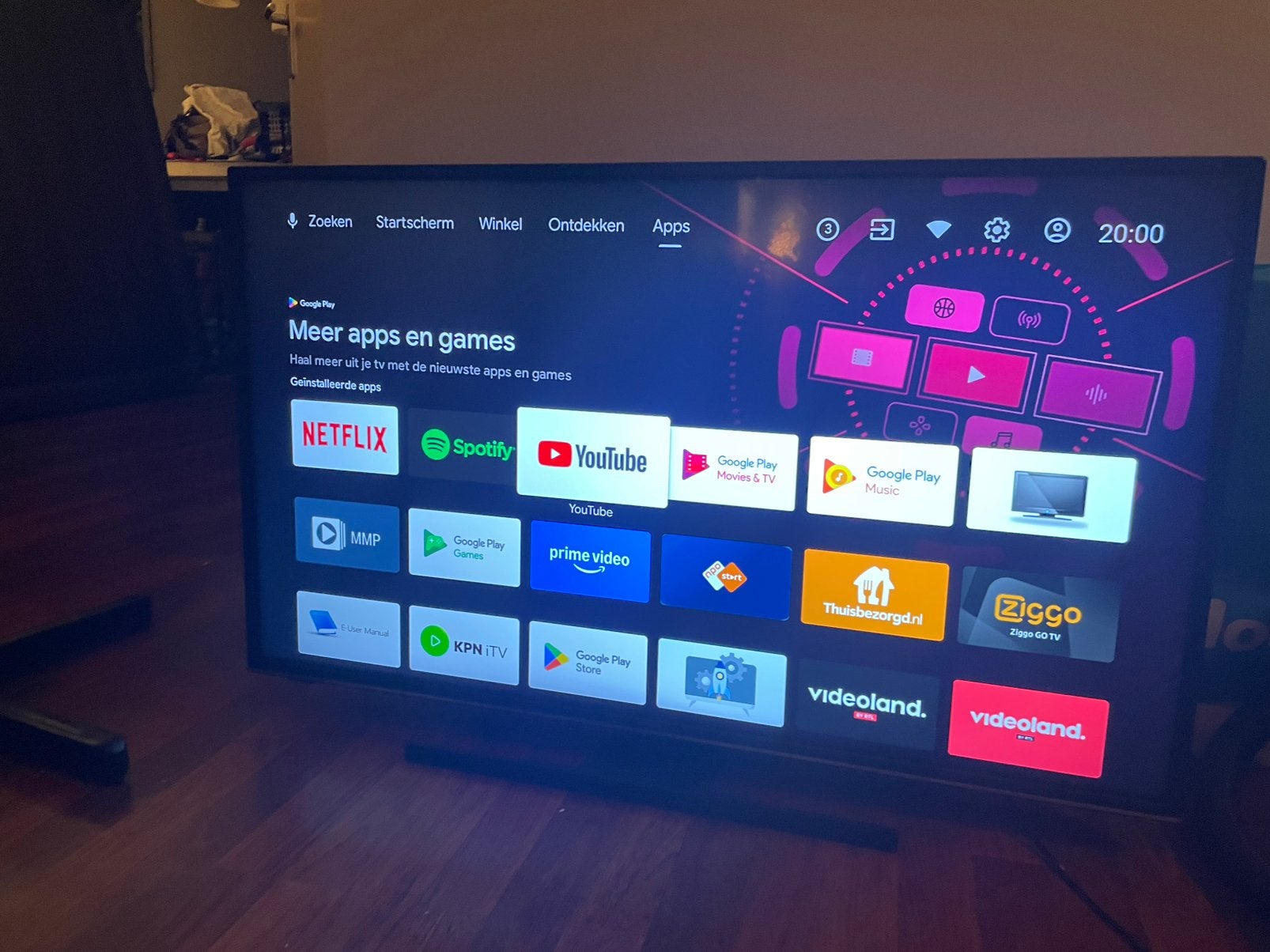 Foto 2 van Toshiba 43 inch 4K Android Smart tv - google tv - wifi