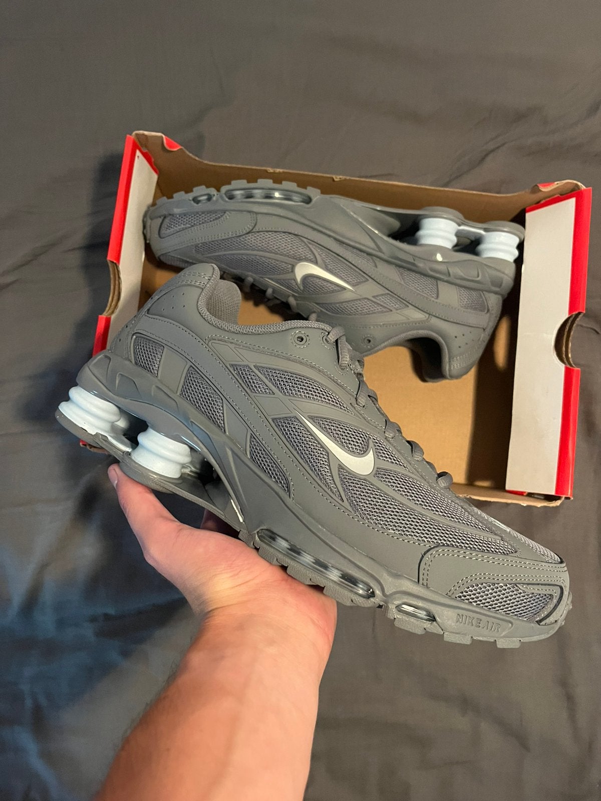Nike Shox Ride 2 Grijs - Maat 44, Overige kleuren, Nieuw, Ophalen of Verzenden, Sneakers of Gympen