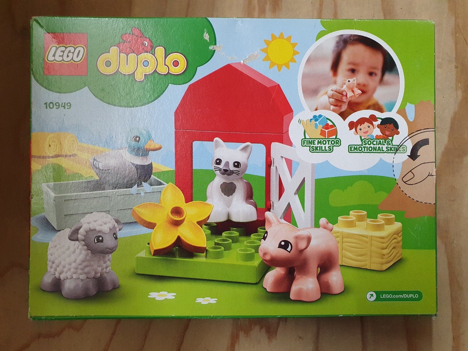 Nieuw Lego Duplo 10949 Boerderijdieren Verzorging, Ophalen, Compleet, Overige thema's, Nieuw