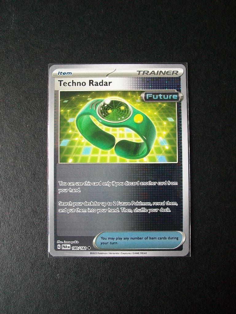 2285: Nieuwe Pokemonkaart Holofoil TECHNO RADAR (180/182), Verzenden, Nieuw, Losse kaart, Foil