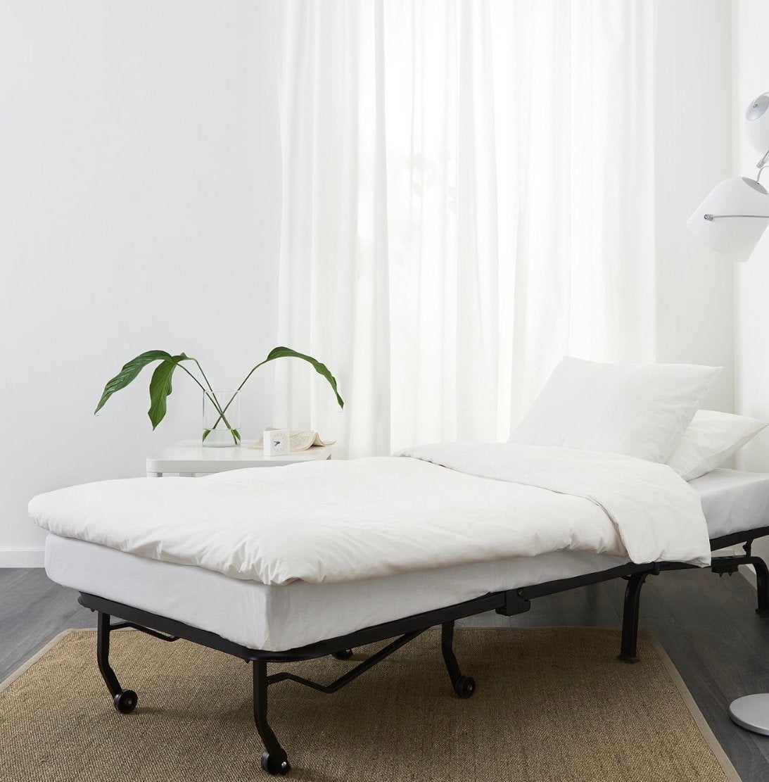 IKEA Lycksele slaapfauteuil - Comfortabel en praktisch, Gebruikt, Eenpersoons, 75 tot 100 cm, Ophalen of Verzenden