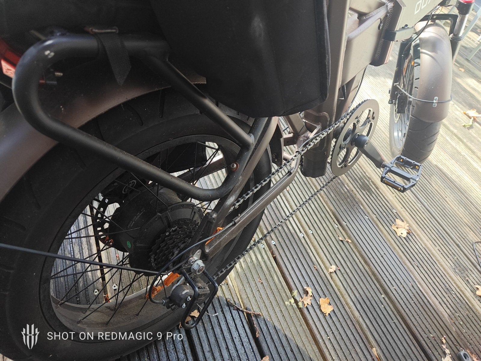 OUXI Fatbike met dubbele accu (750W) - Pedaalsensor defect