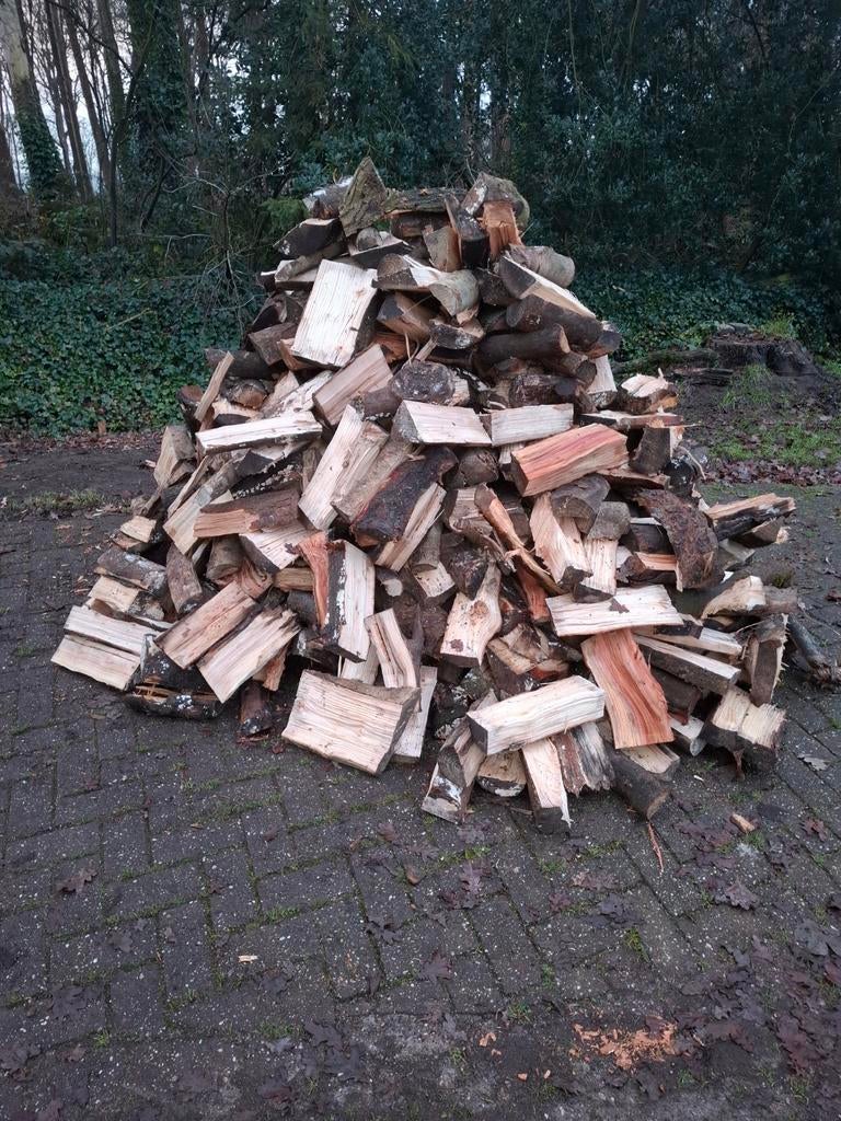 3m³ gekloofd Essenhout - Brandhout van topkwaliteit, Minder dan 3 m³, Ophalen