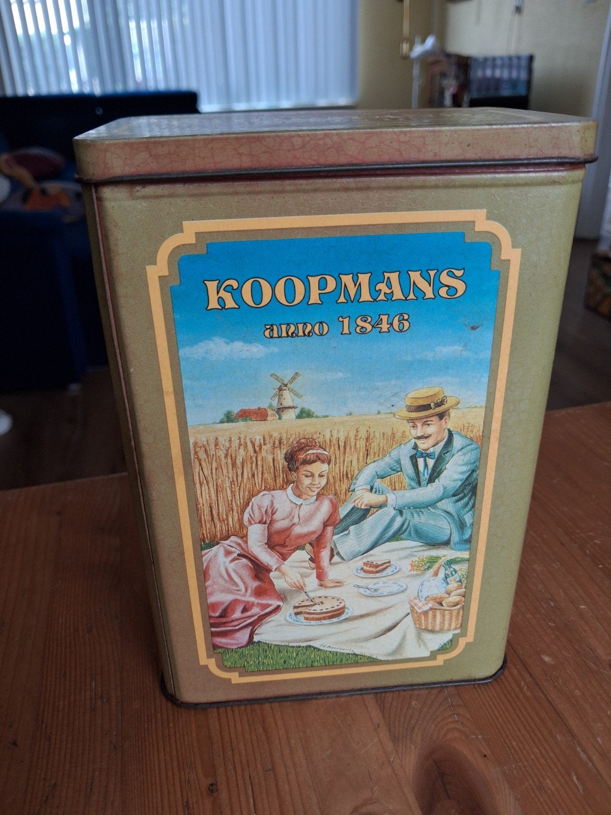 Koopmans anno1846  blikje, Ophalen of Verzenden, Gebruikt, Overige