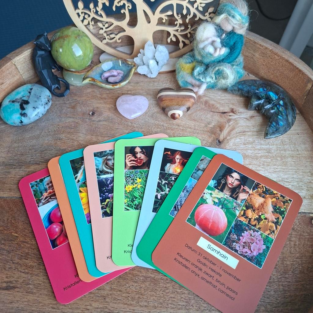 Altaarkaarten voor de jaarfeesten, Boeken, Tarot of Kaarten leggen, Overige typen, Nieuw, Ophalen of Verzenden