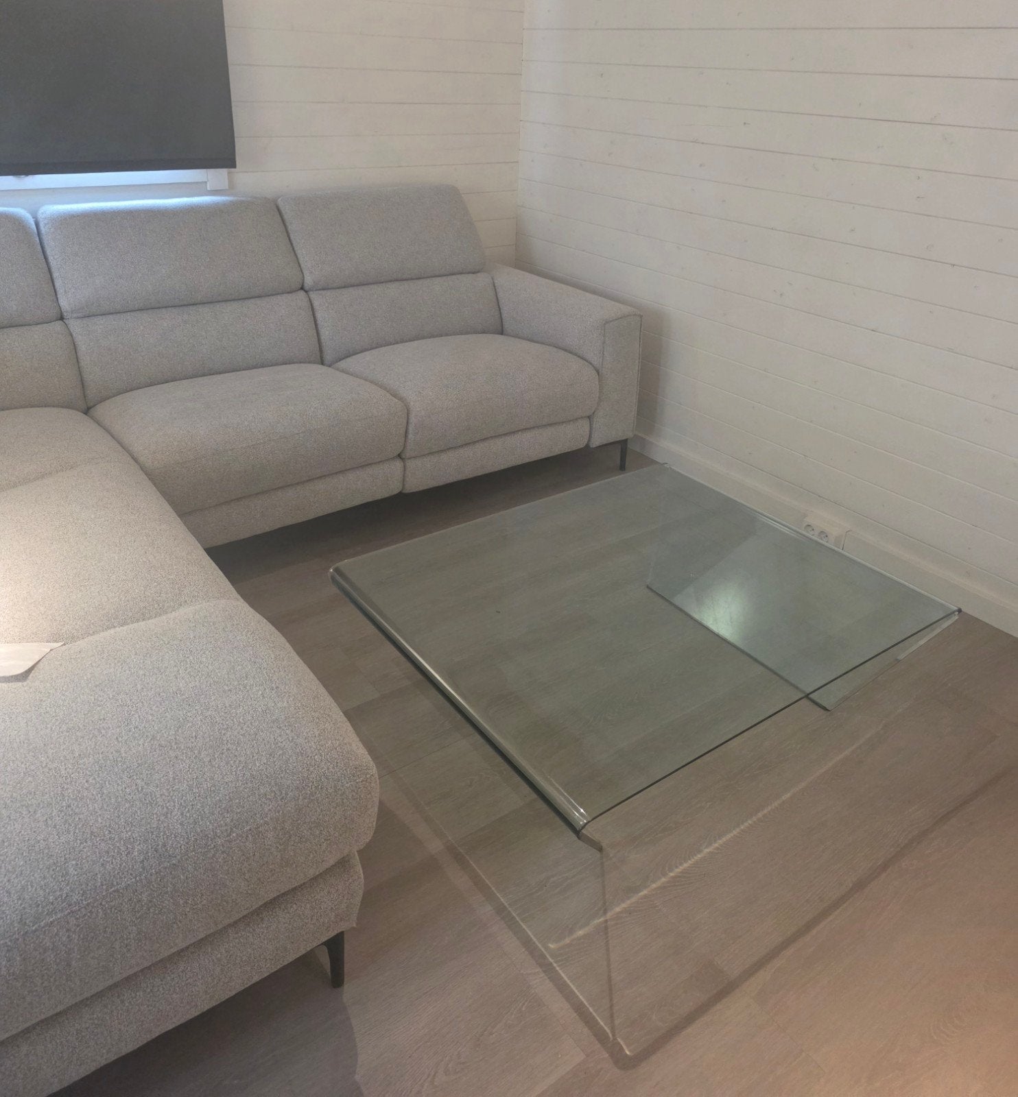 Glazen Salontafel Sovet Italia - Modern Design, Huis en Inrichting, Tafels | Salontafels, 100 tot 150 cm, 50 tot 100 cm, Modern, Italiaans Design