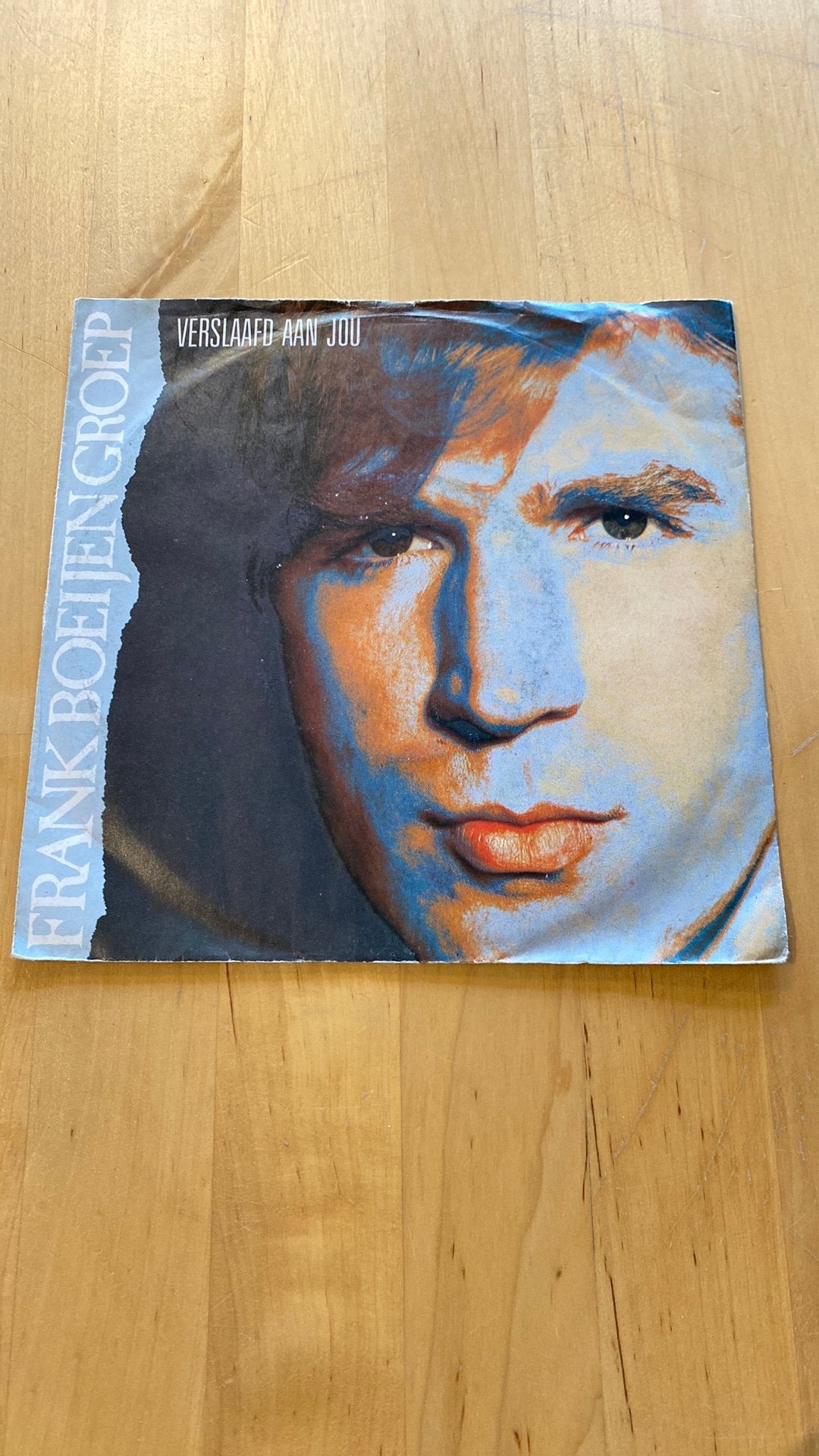 Vinyl single Frank Boeijen Groep - Verslaafd aan jou, Ophalen of Verzenden, Zo goed als nieuw, Nederlandstalig