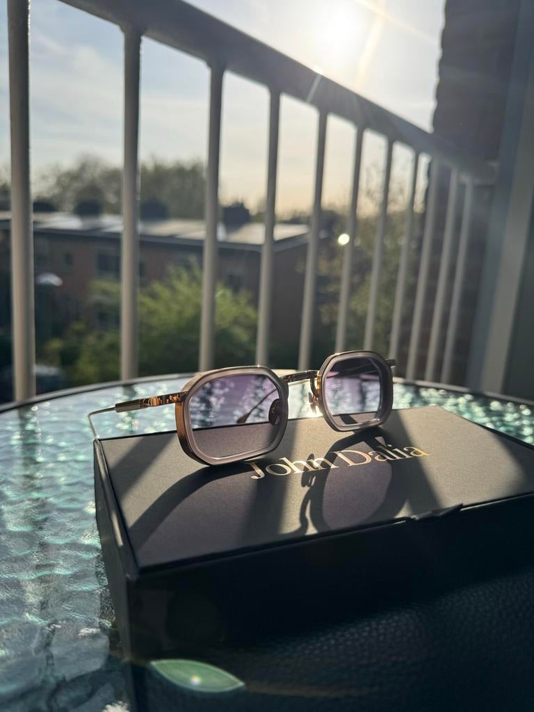 John Dalia, cartier en dita brillen, Overige merken, Ophalen of Verzenden, Zo goed als nieuw, Grijs