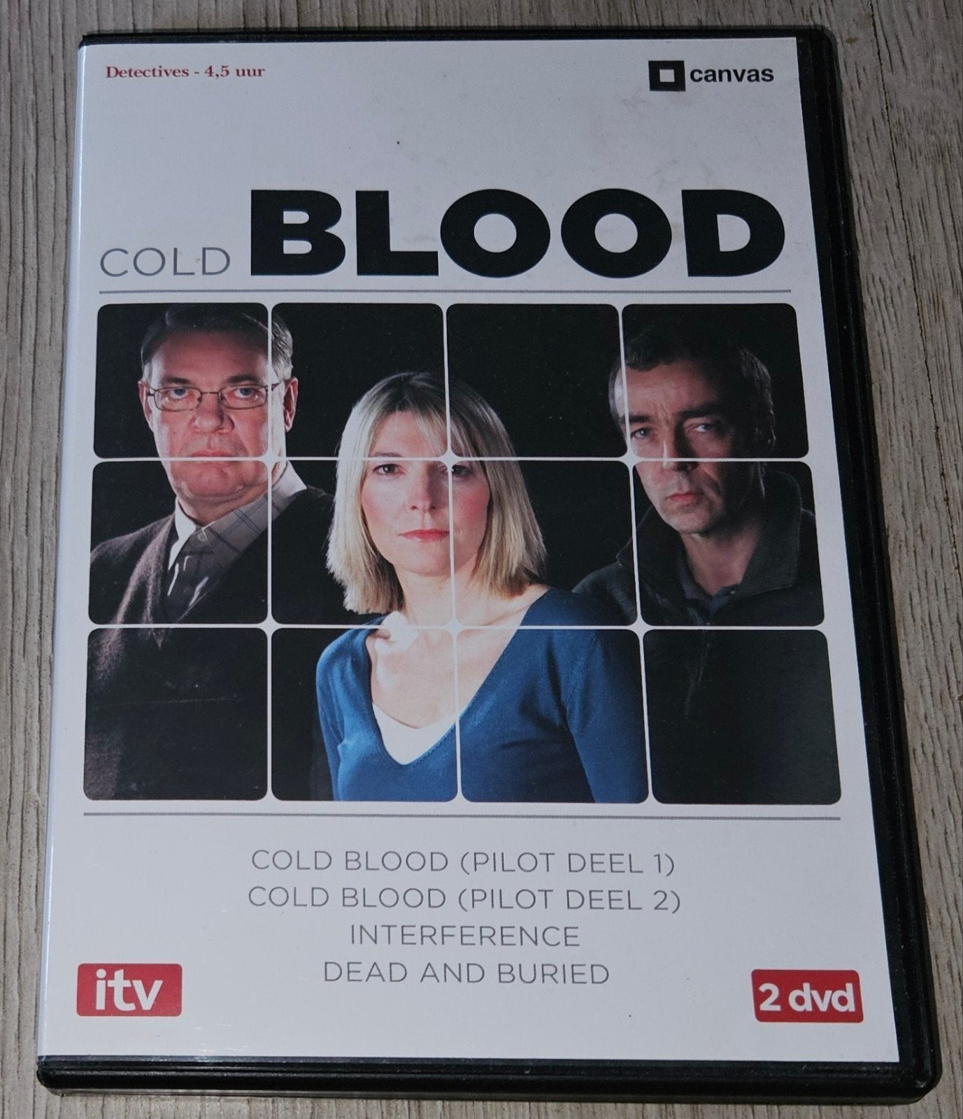 Cold Blood - 2 DVD Boxset - Detective Serie, Nederlands, Ophalen of Verzenden, Vanaf 6 jaar, Detective en Krimi