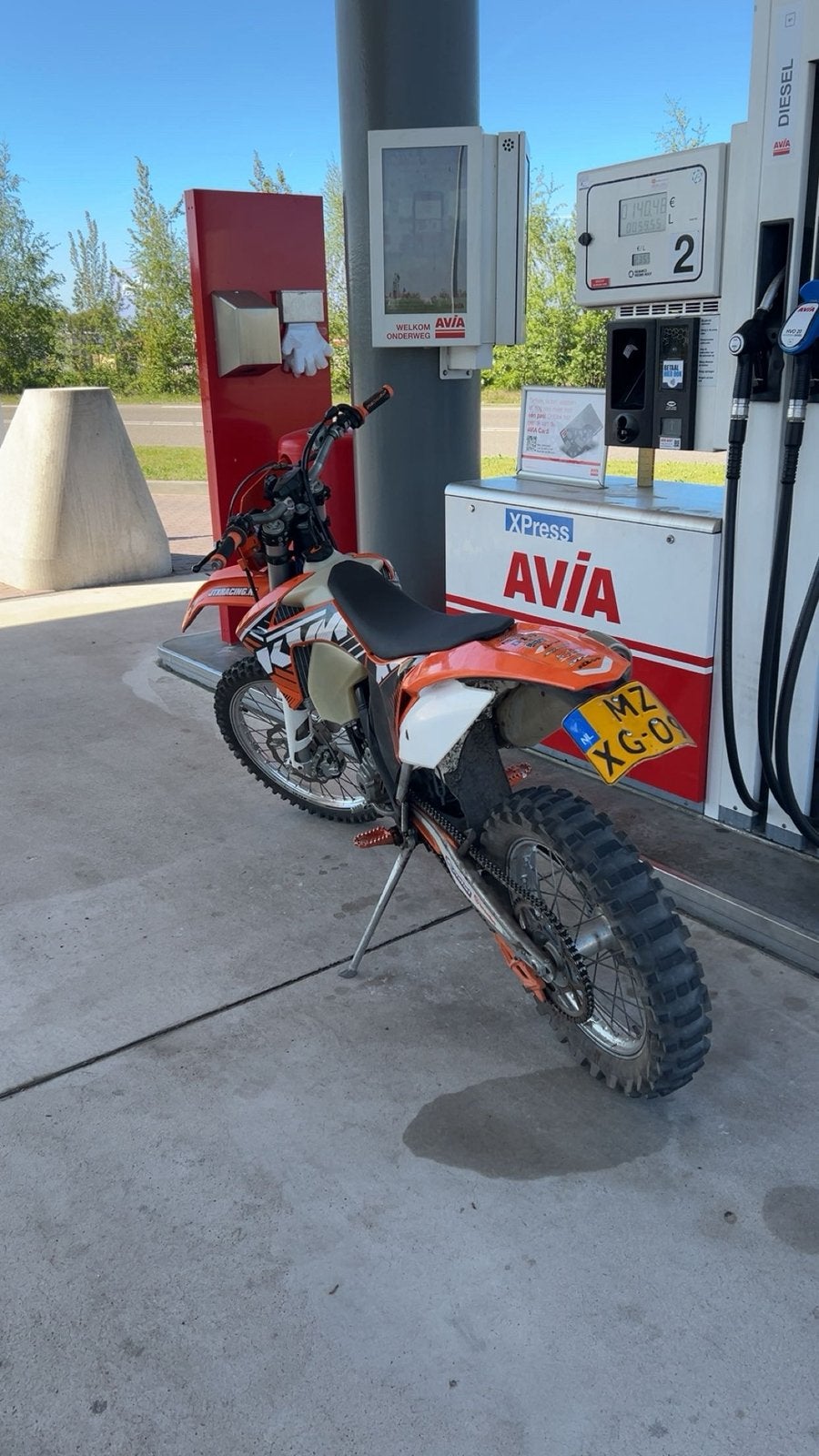 Ktm 350cc EXC-F enduro A2, Motoren, Particulier, Meer dan 35 kW, Enduro, Minimaal motorrijbewijs A2