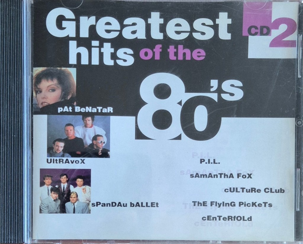 Greatest Hits of the 80's CD 2 - Diverse Artiesten  #1748#, Cd's en Dvd's, Inclusief boekje, Ophalen of Verzenden, Zo goed als nieuw