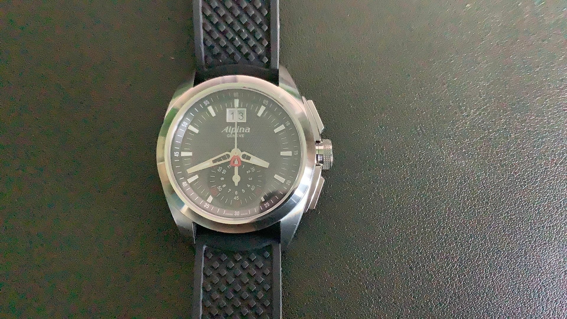 Alpina Nightlife Club AL353 Quartz Horloge, Overige merken, Gebruikt, Staal, Polshorloge