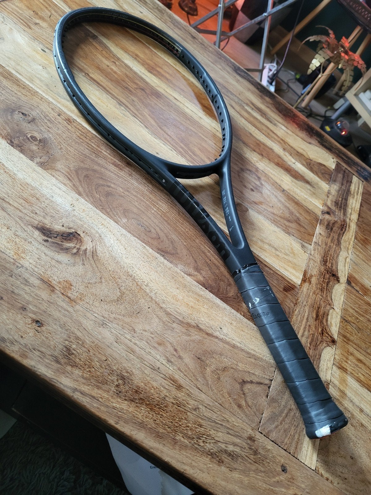 Wilson Pro Staff 97 v13 Tennisracket, Gebruikt, Ophalen of Verzenden, Wilson, Racket