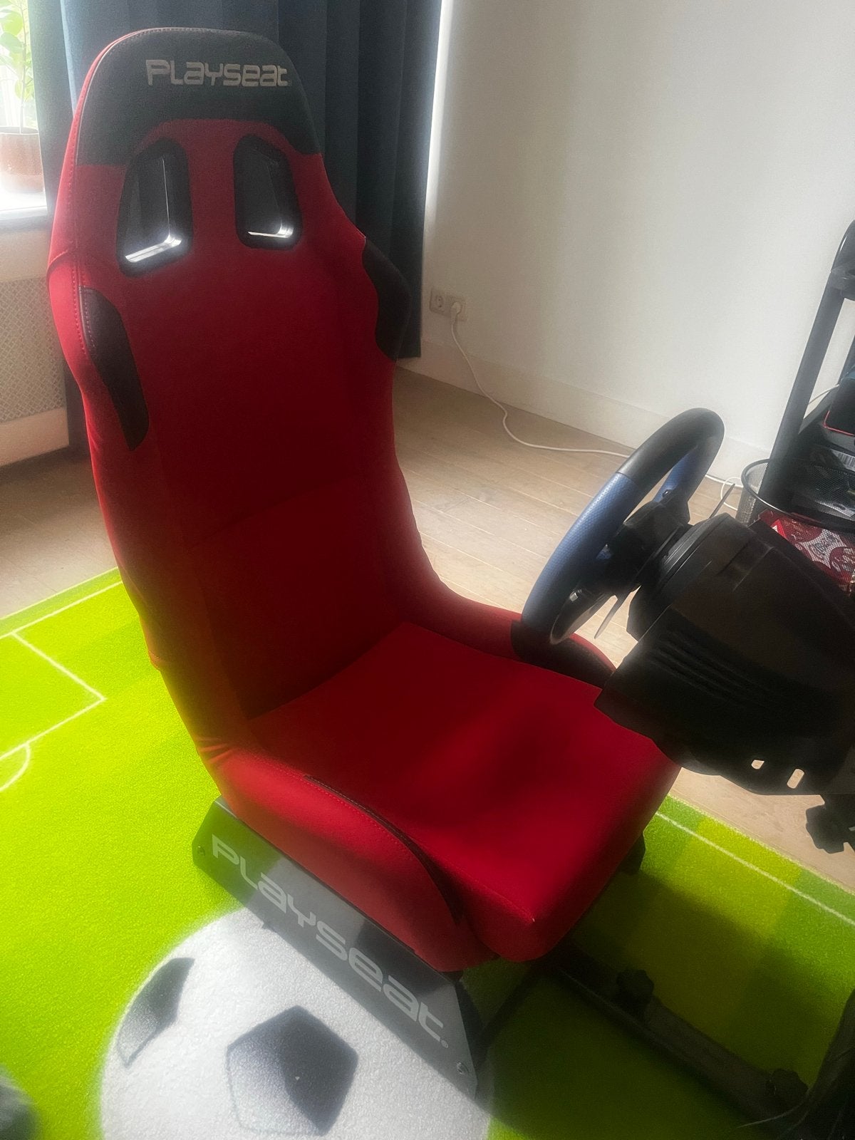 Playseat met Thrustmaster T300RS GT Edition stuur en pedalen, Ophalen, Zo goed als nieuw, Playseat of Racestoel, PlayStation 3